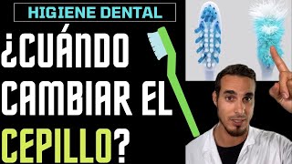 ¿Cada cuánto CAMBIAR el CEPILLO DENTAL  Cepillo de dientes desgastado [upl. by Sarette]