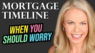 Mortgage Timeline  When You Should Be Worried [upl. by Madox926]