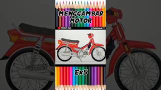 LUKIS MOTOR EX5 MODIFIED ‼️ [upl. by Erodroeht]