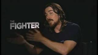 THE FIGHTER interview  Academy Award winner Christian Bale  BATMAN [upl. by Inig692]