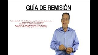 MAL USO DE LAS GUIAS DE REMISION [upl. by Gilchrist355]