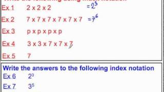 Index notation1mp4 [upl. by Ricarda]