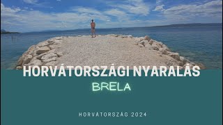 HORVÁTORSZÁG Nyaralás V RÉSZ  Brela  Makarska Riviéra 157 [upl. by Eninnaej]