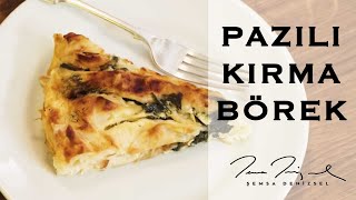 Pazılı Kırma Börek  Şemsa Denizsel [upl. by Yarg]