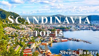 15 Best Places To Visit In Scandinavia  Scandinavia Travel Guide [upl. by Alekal410]