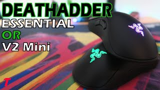 Razer DeathAdder Essential vs DeathAdder V2 Mini  Size IS Everything [upl. by Anolla430]