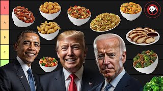 PRESIDENTS RANK THE PANDA EXPRESS MENU [upl. by Yromas]