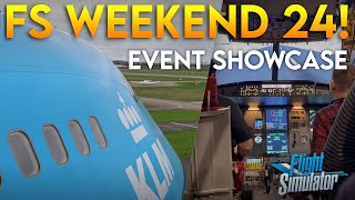 EUROPEs BIGGEST Flight Sim EVENT  FS Weekend 2024  Showcase [upl. by Tenaej]