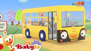 As Rodas do Autocarro 🚌  Canções amp Rimas  BabyTV Português [upl. by Loeb]