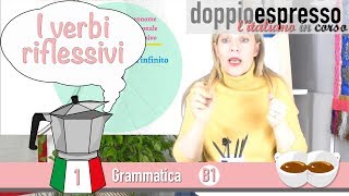 Verbi Riflessivi  Grammatica italiana  Level B1 [upl. by Siloam624]