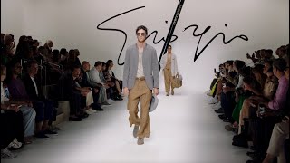 Giorgio Armani Mens Spring Summer 2024  Fashion Show [upl. by Asemaj]