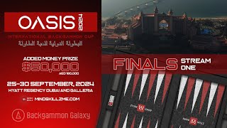 2024 Dubai Oasis International Backgammon Cup  Masters Final [upl. by Clementine831]