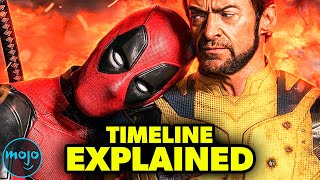 Deadpool Movie Timeline EXPLAINED [upl. by Bianchi]