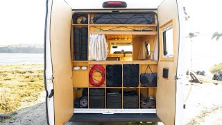 Nomatic Office Campervan Conversion For Work and Adventures [upl. by Sawyere]