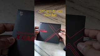 ANQ prepaid card unboxing ✅ anqcard prepaidcard unboxing [upl. by Lose472]