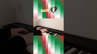 Soldi  Mahmood shorts piano eurovision [upl. by Leblanc]