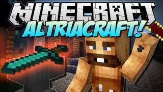 Minecraft  ALTRIACRAFT Become a Blacksmith  Mod Showcase 151 [upl. by Ahsaele]