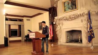 Steven T Licardi performs quotSchizophasia Word Saladquot at Dowling College [upl. by Torr]