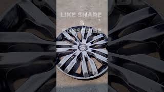 I CONVERTED STEEL RIMS OF MY CAR INTO ALLOYS IN JUST ₹400  Wheel Cap Painting [upl. by Leoy743]