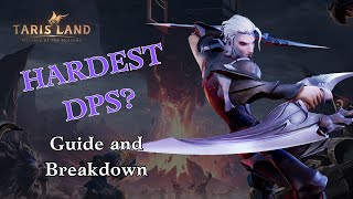 Tarisland  MASTERING the Cunning Shadow Swordsman DPS  Guide and Breakdown [upl. by Chalmer147]