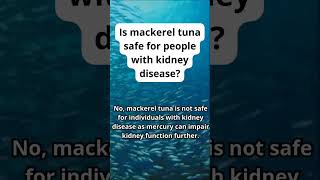 Is Mackerel Tuna Safe for People with Kidney Disease Budi Mulyono [upl. by Aidni]