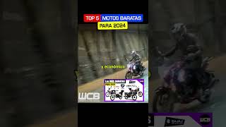 5 Motos BARATAS 2024 por 25K 🇲🇽 👆👆👆 ▶️ motos 2024 top5 [upl. by Valoniah159]