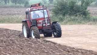 fiat 110 90 turbo ploughing [upl. by Atoel]