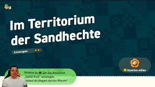 Super Mario Bros Wonder 🌸 I Im Territorium der Sandhechte I Alle Wundersamen und Blumenmünzen [upl. by Bove]