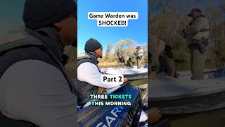 Part 2  Game Warden Stops Kayaker bass gamewarden crappie police viralshorts [upl. by Ydner]