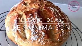 Pain maison à la croute dorée comme chez le boulanger [upl. by Saddler]