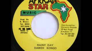 DAWEH KONGO  Rainy day  version 1993 African star [upl. by Yttak]