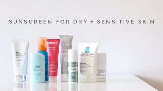 Fav Sunscreens for Dry  Sensitive Skin [upl. by Maloney729]