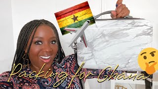 Pack with Me Travel to Accra Ghana  Packing Tips for Long Haul Flights Detailed [upl. by Brianna]