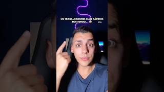 😨 OS TRABALHADORES MAIS RÁPIDOS do MUNDO Pt2 curiosidades edusouzzav [upl. by Kidd]