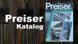 Preiser Katalog  Catalog Model train accessories 43 4K [upl. by Lada142]