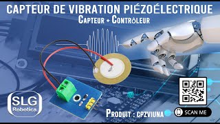 Capteur de Vibration piézoélectrique [upl. by Ddene101]