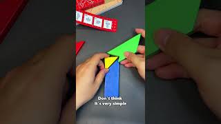 T puzzle tangram challenge puzzle woodenpuzzletangram [upl. by Lemmuela]