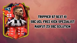 Trippier 97 Sbc Free Kick Specialist Madfut 23 Sbc solution [upl. by Nej784]