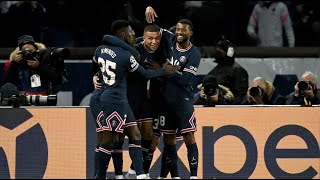 Paris SG 41 Club Brugge KV  Champions League  All goals and highlights  04122021 [upl. by Suoilenroc580]