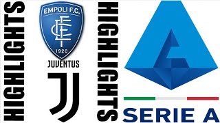 Empoli vs Juventus Highlights 00  Serie A 20242025 [upl. by Arerrac]