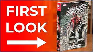 DAREDEVIL BY BENDIS amp MALEEV OMNIBUS VOL 1 NEW PRINTING OVERVIEW amp COMPARISON [upl. by Ibot]