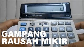 Cara memperbaiki Kalkulator mati [upl. by Yelah109]