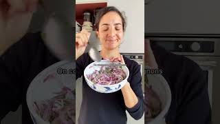 ⬇️ Recette des oignons au sumac 🇹🇷 [upl. by Oicam]