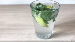 Mocktail Virgin Mojito Frisk alkoholfri mojito  Opskrift  200 [upl. by Eiaj585]