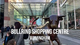 Bullring Shopping Centre  Walking Tour  Birmingham UK [upl. by Hamfurd]