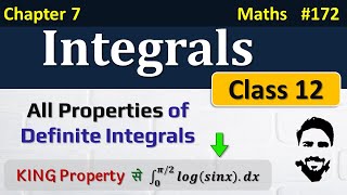 Properties of Definite Integrals Class 12  Integrals Class 12  Example 36 Chapter 7 Class 12 Maths [upl. by Saks]