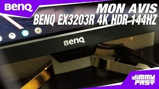 BenQ EX3203R 32quot INCURVER  HDR 4K 144 Hz I Idéal pour le Gaming [upl. by Gennaro26]