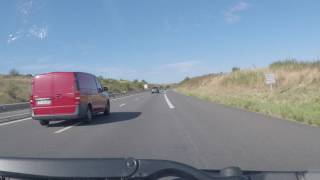 France by Autoroute  Riom  A71A89 junction northbound [upl. by Isyak972]