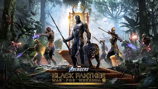 Marvel Avengers Black Panther War for Wakanda  Full Movie All Cutscenes wSUBTITLES 1080 60fps [upl. by Ruford]