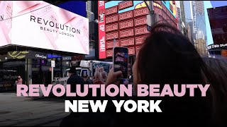 Revolution Beauty Takes Times Square with OOH [upl. by Ebby976]